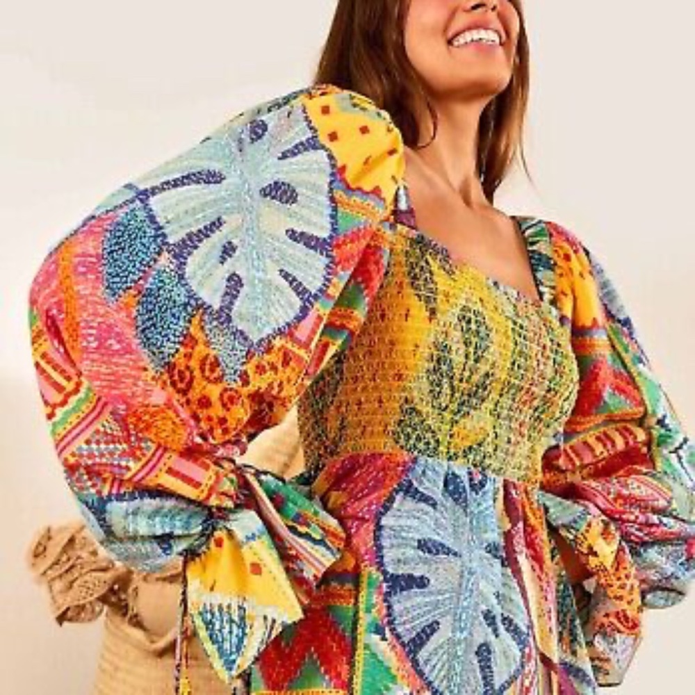 Farm Rio Tapestry Dress Size M